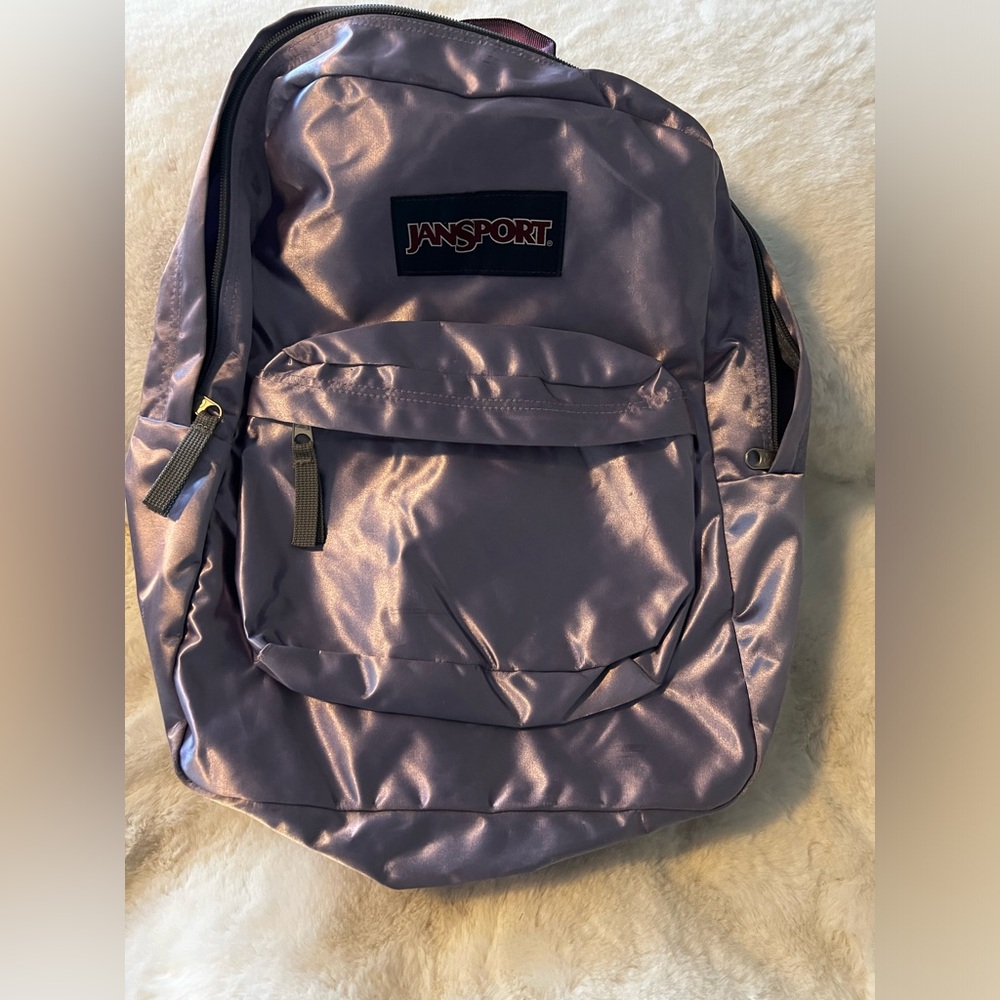 Purple Jansport Backpack